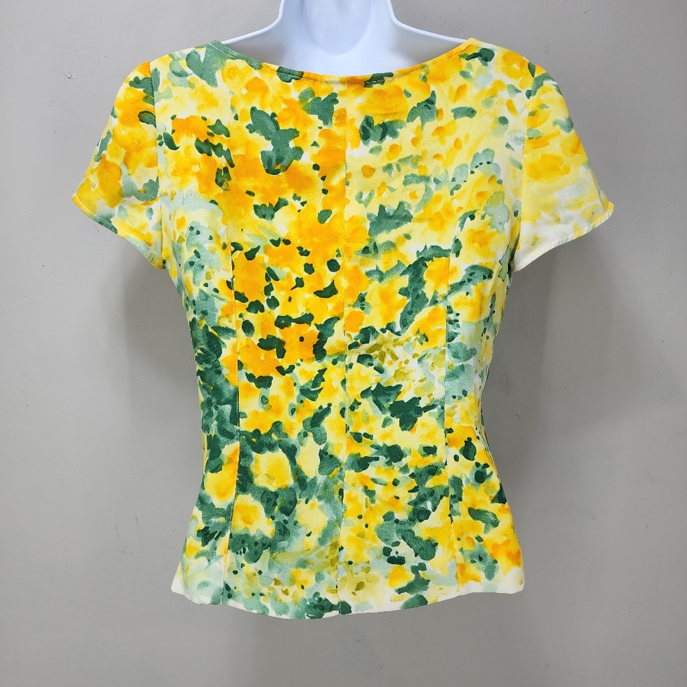 90's Vintage Emanuel Ungaro Paris Floral Blouse - Picture 2 of 10